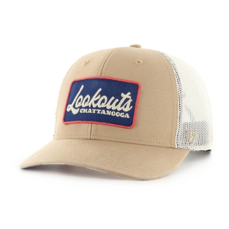 Chattanooga Lookouts Khaki Glory Daze ’47 Trucker