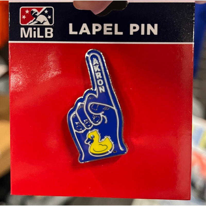 Finger Lapel Pin