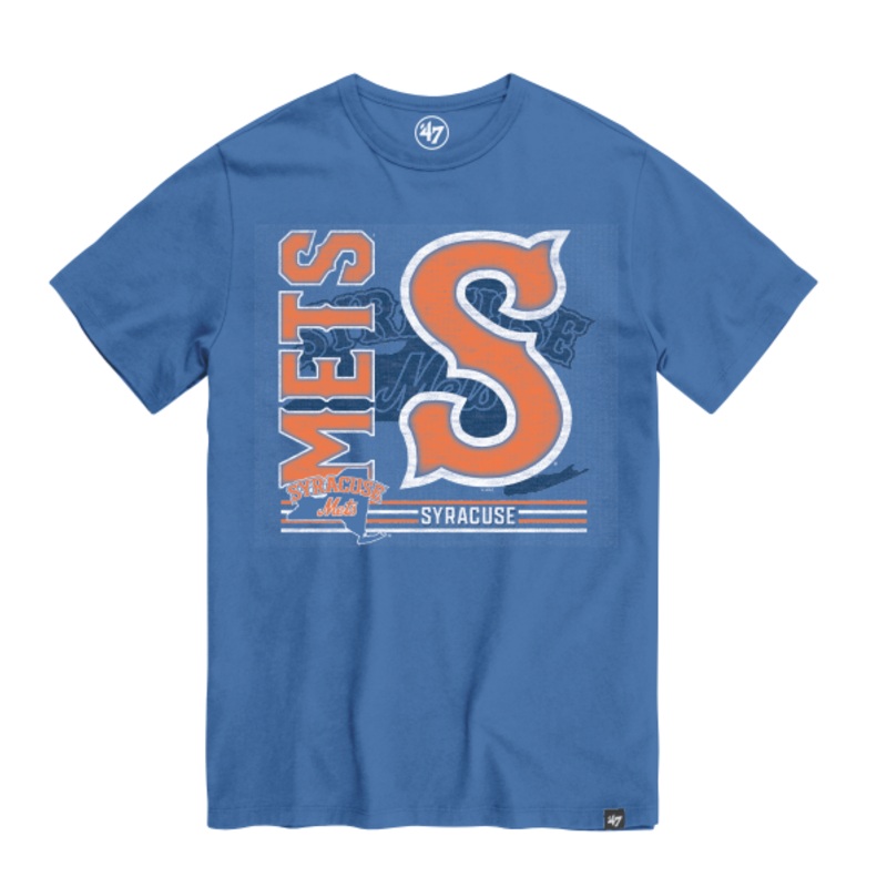 Syracuse Mets ’47 Royal Strike Back Franklin Tee