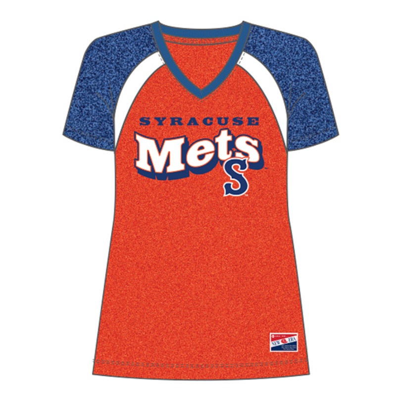 Syracuse Mets New Era Orange Ladies Tee