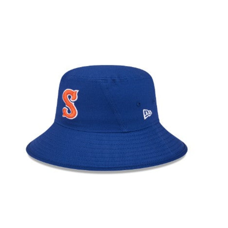Syracuse Mets New Era Royal Bucket Hat