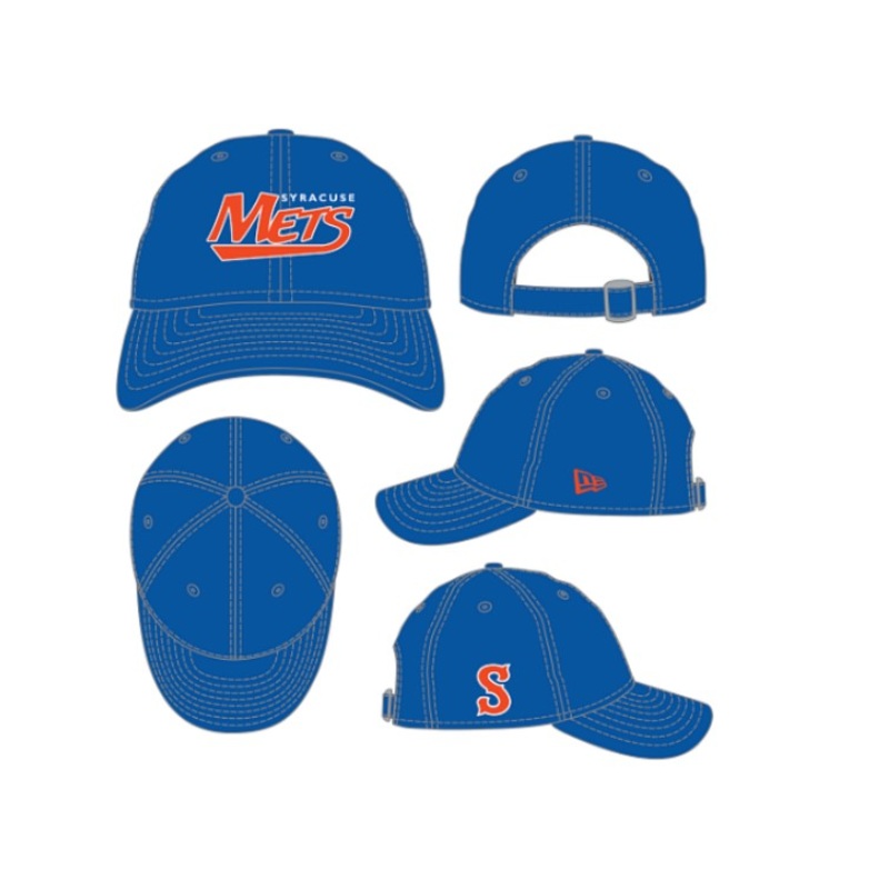 Syracuse Mets New Era Royal Gameday 920 Adjustable Cap