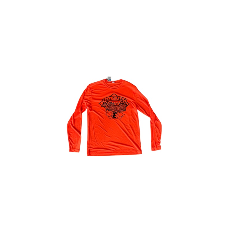 ValleyCats Fall Classic Orange Long Sleeve