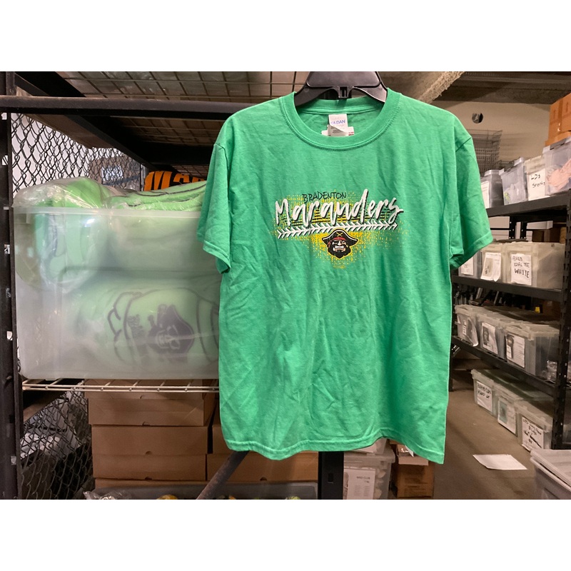 Bradenton Marauders Gildan Youth Irish Green T-Shirt