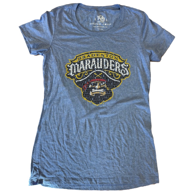 Bradenton Marauders Ladies Spell Out T-Shirt