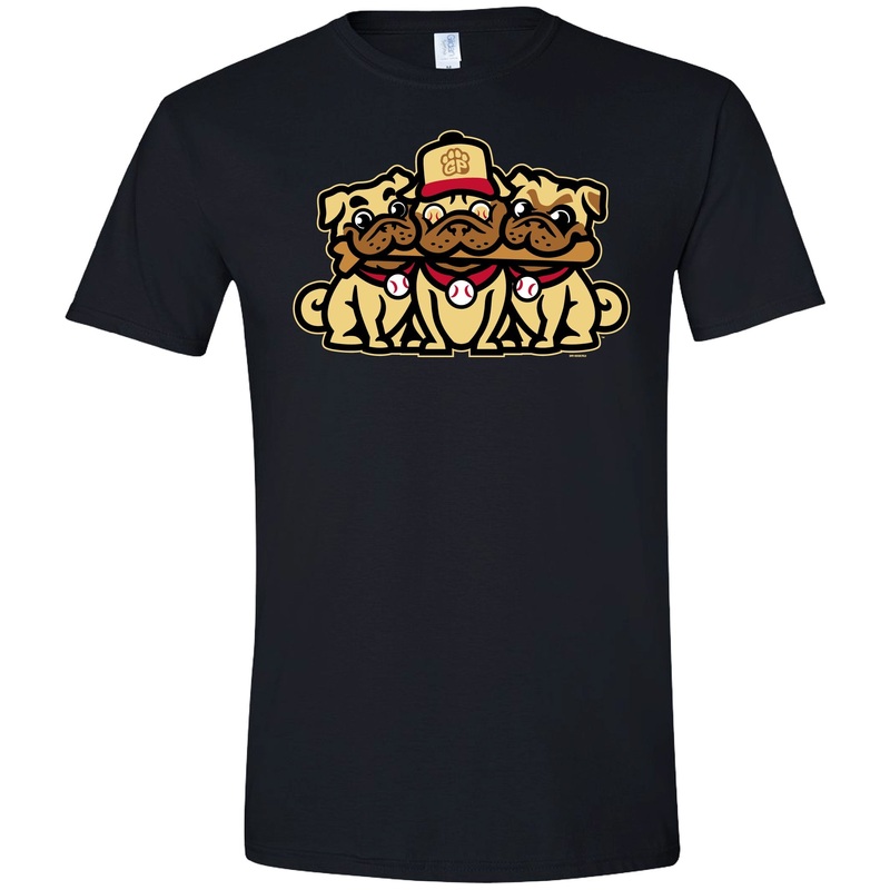 BRP Youth Night of the Grumble Pugs Double-Sided Theme Night Black T-Shirt