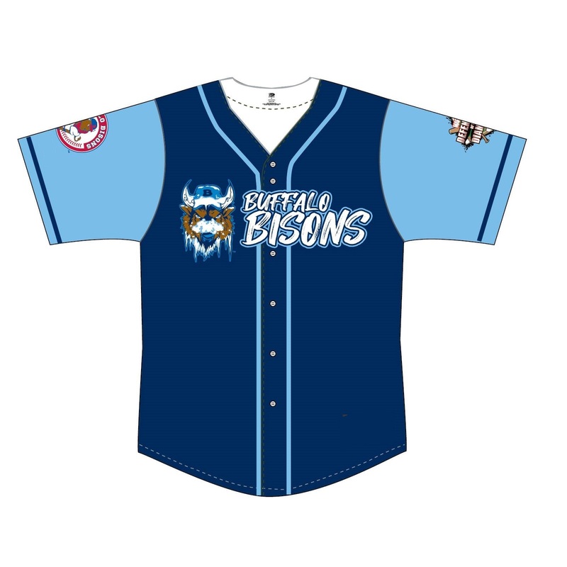 Buffalo Bisons Marvel’s Defenders of the Diamond Jersey