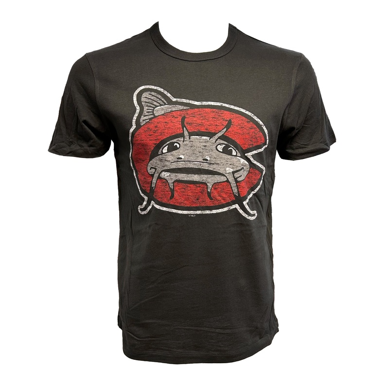 Carolina Mudcats Black Premier Franklin Tee