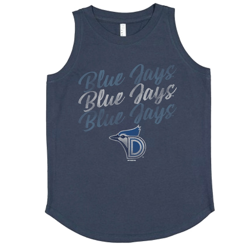 Dunedin Blue Jays Women’s Casual Denim Relaxed Tank