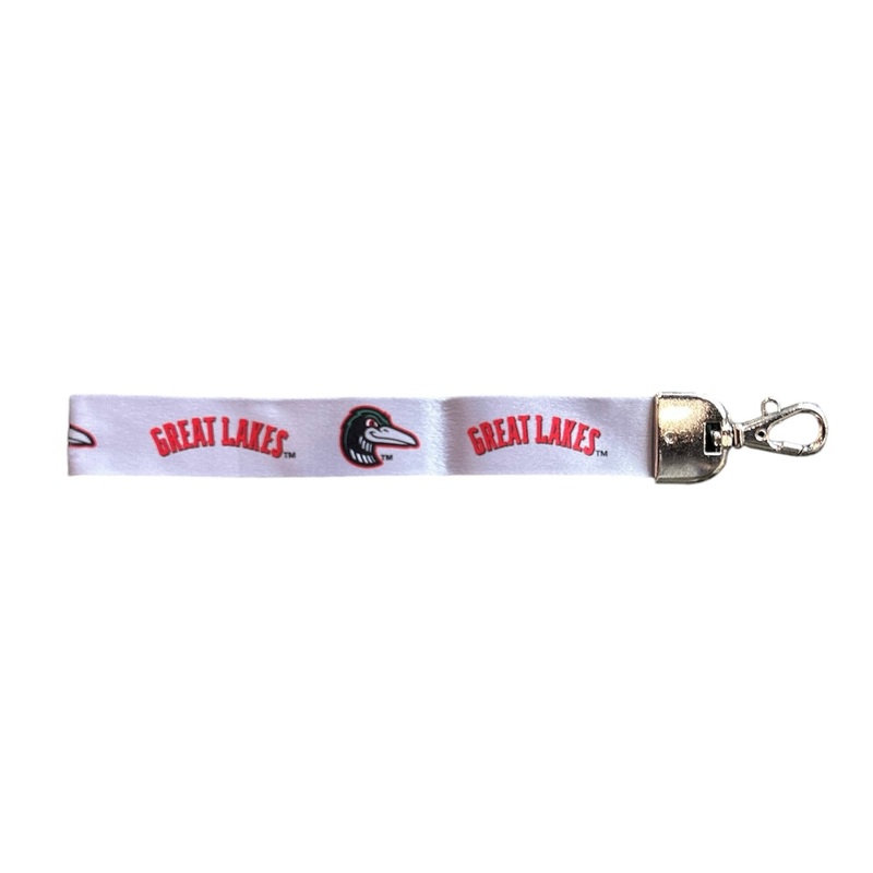 Great Lakes Loons Script Keystrap Lanyard