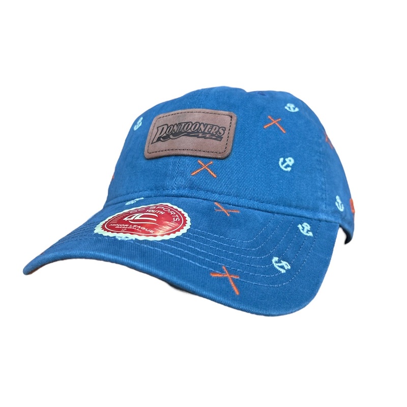 Great Lakes Pontooners OC Sports Blue Denim Anchor Cap – Youth