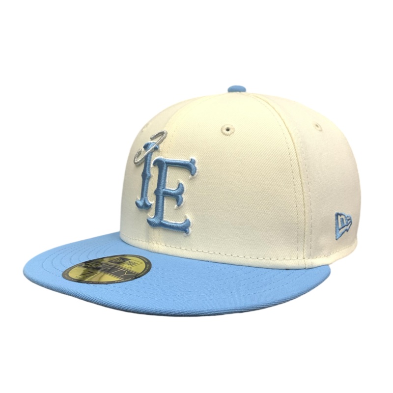 Inland Empire 66ers of San Bernardino IE Cherubs Cream and Baby Blue 59Fifty Cap
