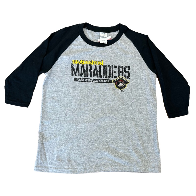 Kids Bradenton Marauders Baseball Club Raglan