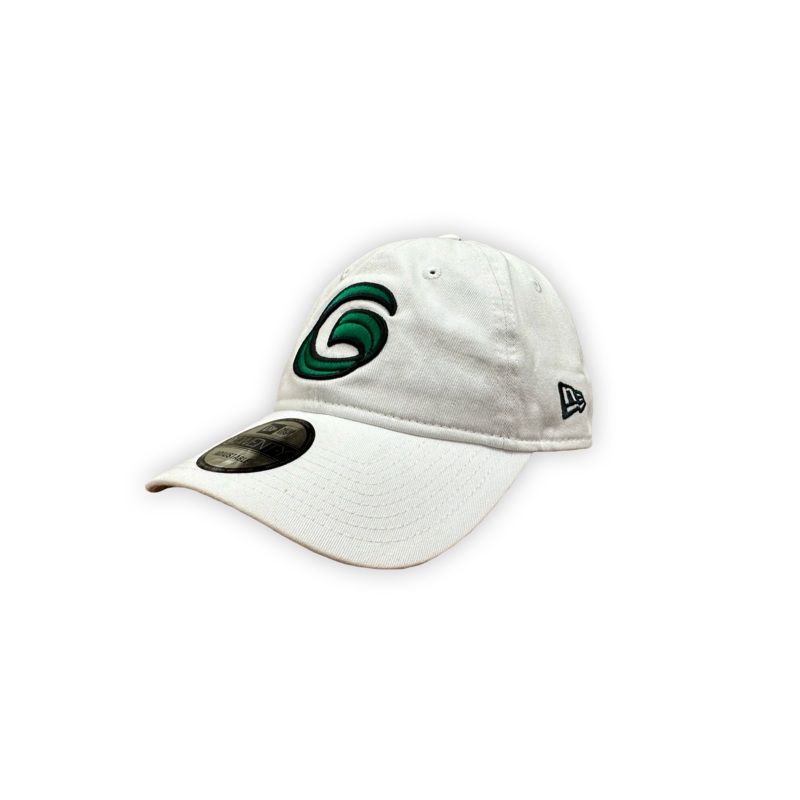 New Era White 9Twenty Grass G Cap