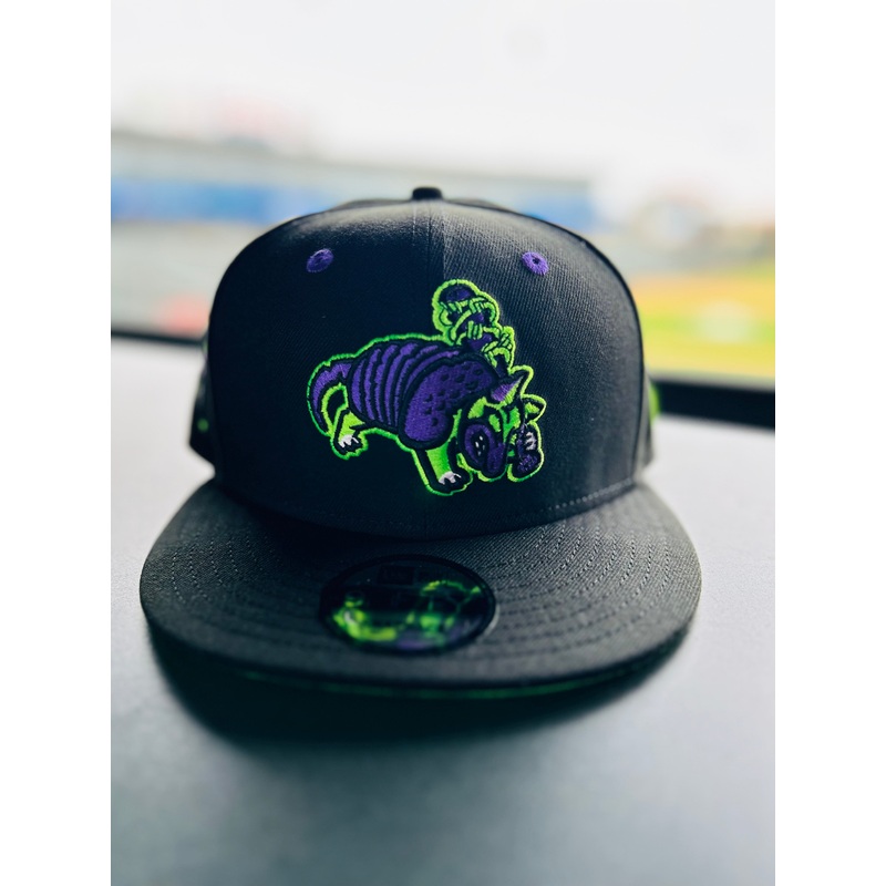 Round Rock Express New Era Armadillos Custom Spooky Armadillo 950 Snapback