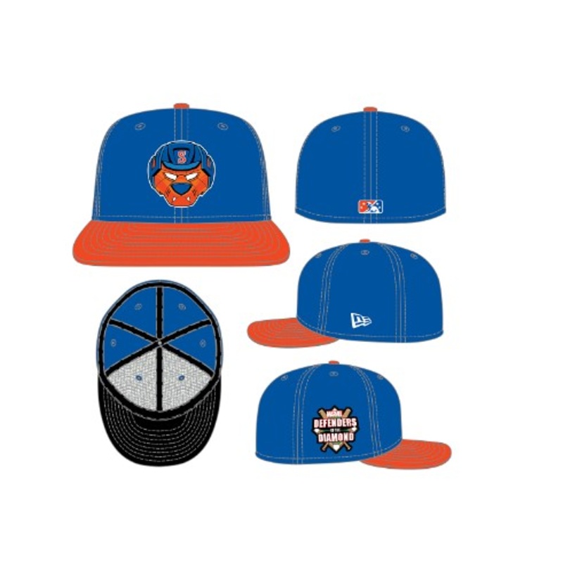 Syracuse Mets Marvel’s Defenders of the Diamond 2024 New Era On-Field Cap