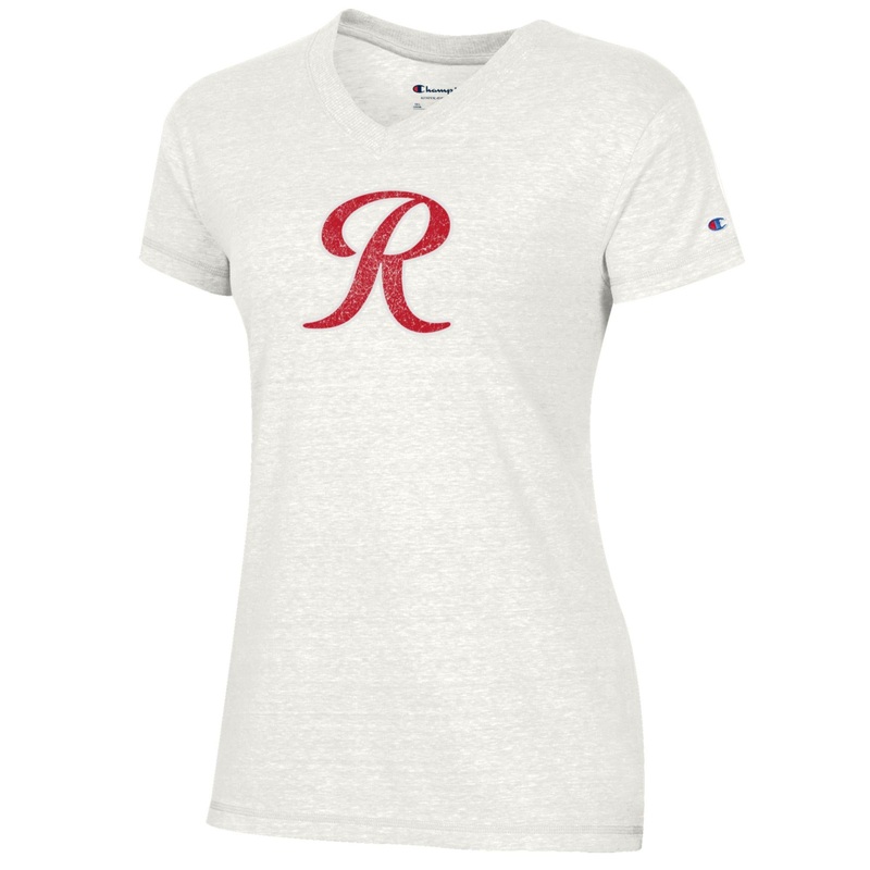 Tacoma Rainiers Champion Women’s White Tri-Blend V-Neck