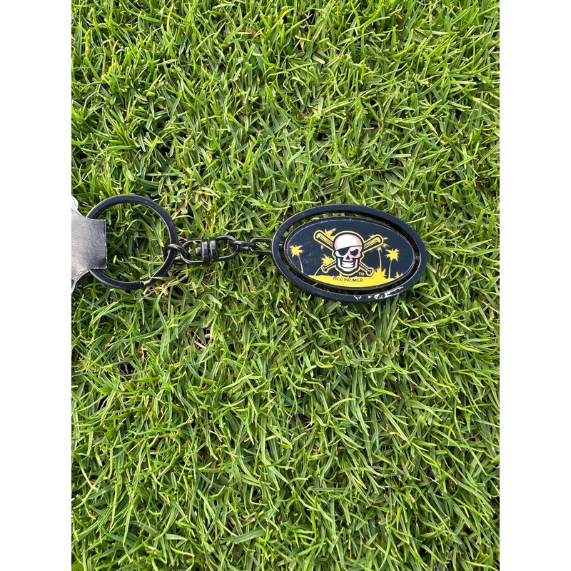 Bradenton Marauders Skull Logo Spinner Key Chain