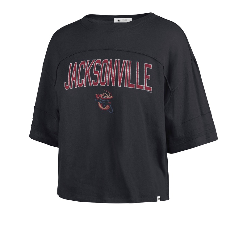 Jacksonville Jumbo Shrimp ’47 Ladies Riser Stevie Crop Tee