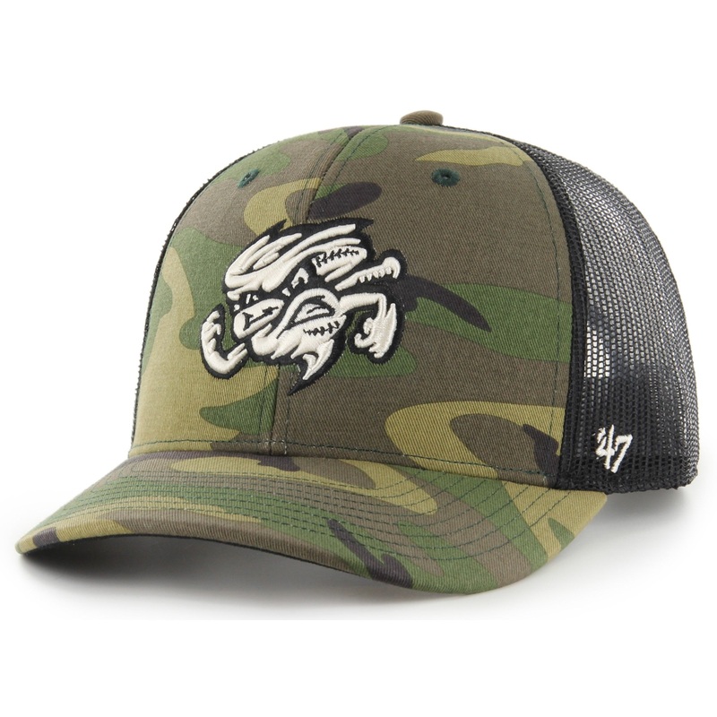 Omaha Storm Chasers ’47 Brand Camo Trucker Cap