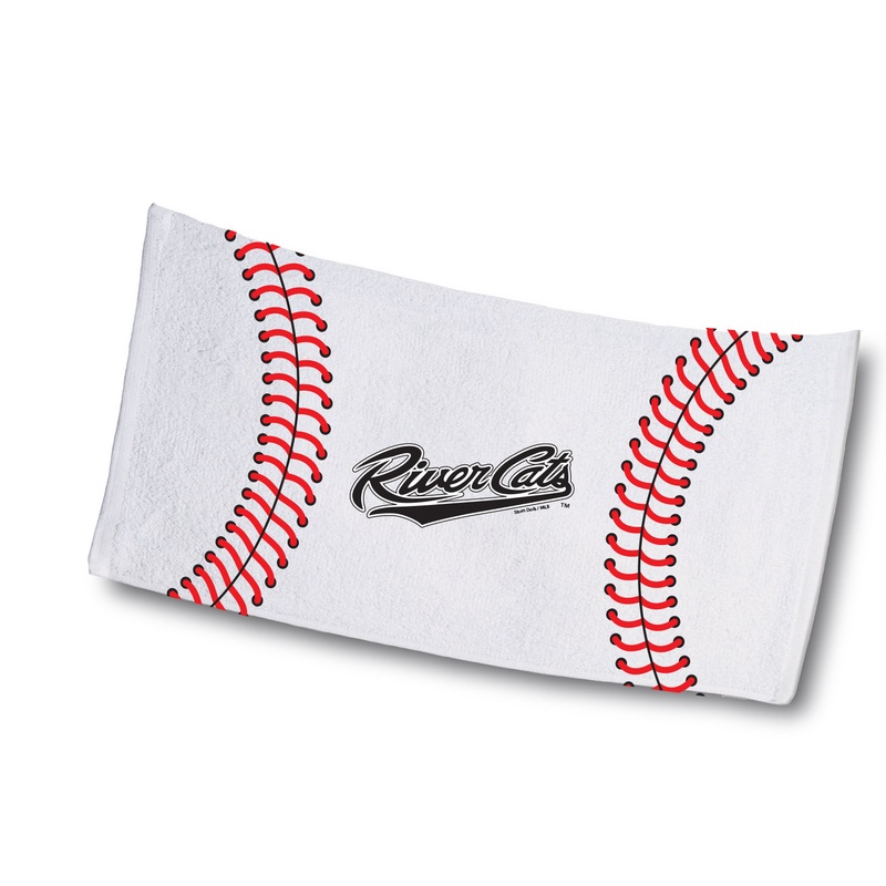 TOWEL RIVER CATS SEAMS, SACRAMENTO RIVER CATS