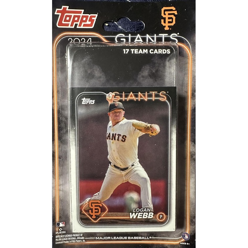 TRADING CARDS SF GIANTS 2024