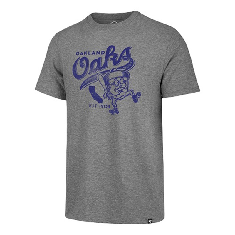 Oakland Oaks Hometown Collection “Est. 1903” ’47 Grey T-shirt