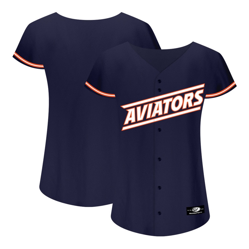 Women’s OT Sports Alternate Aviators Navy Replica Jersey