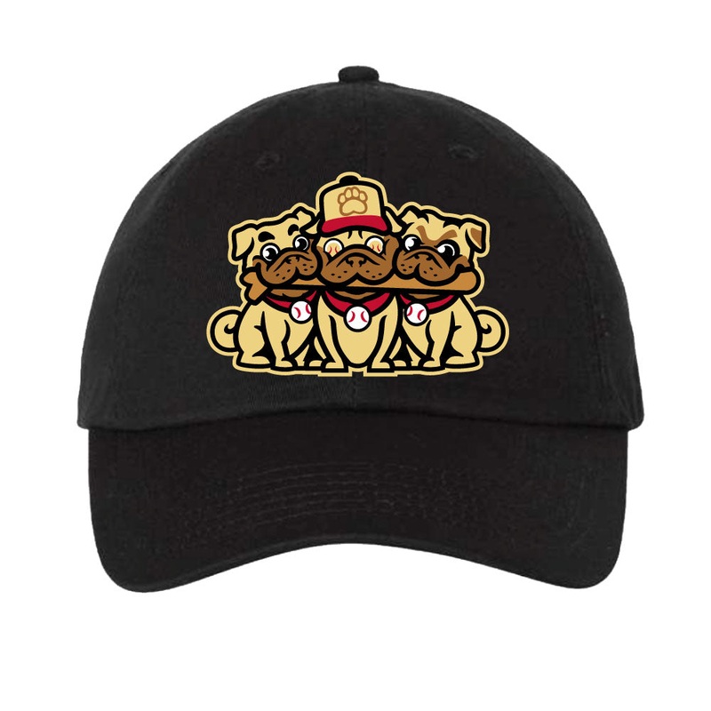 BRP Grumble Pugs Adult Cotton Bio-Washed Adjustable Hat