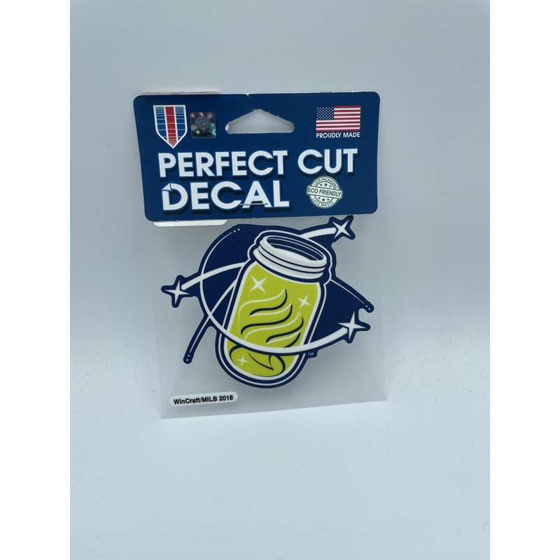 Fireflies Mason Jar Decal