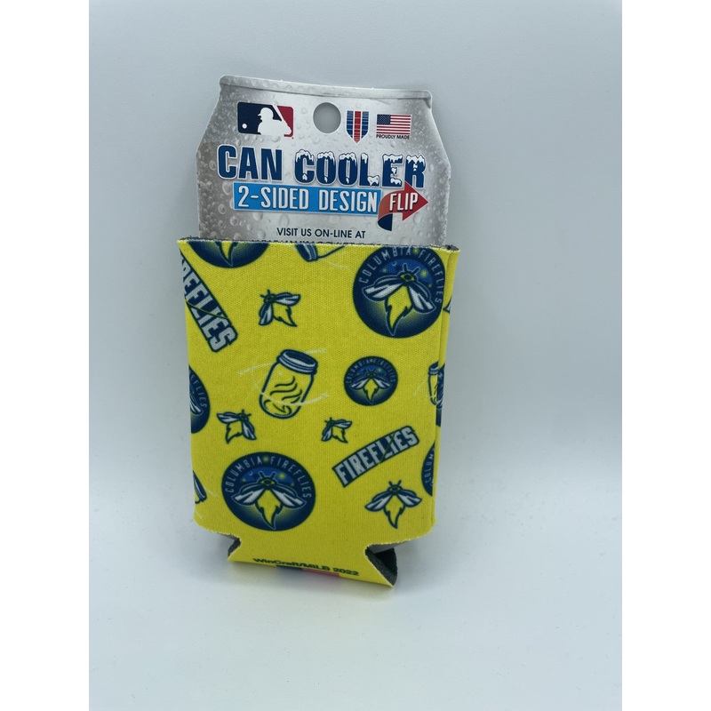 Fireflies Neon Scatter Koozie