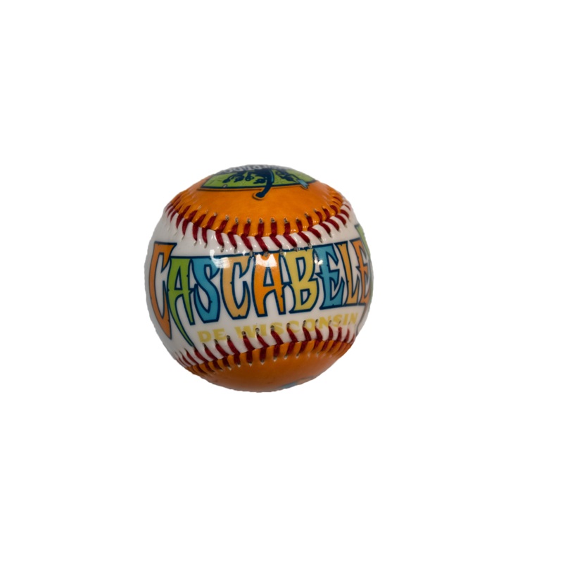 Los Cascabeles Orange Baseball