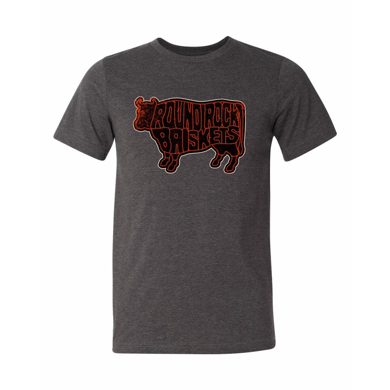 Round Rock Express Flame and Coals Triblend Tee