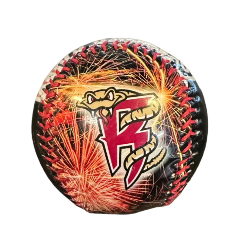 Wisconsin Timber Rattlers Firework Baseball