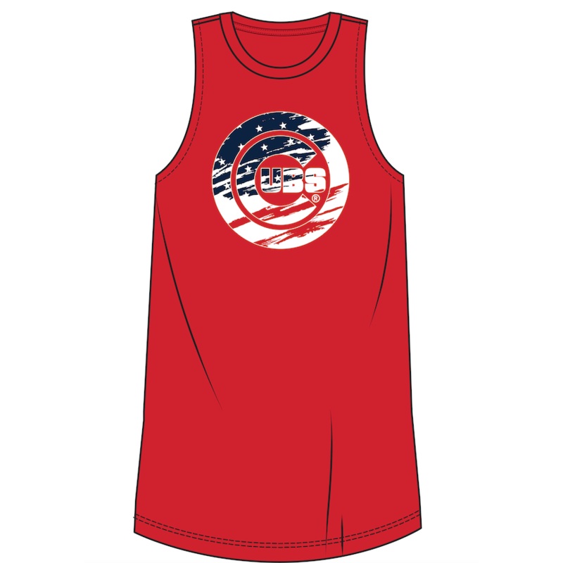 Women’s New Era Chicago Cubs Bullseye Tank