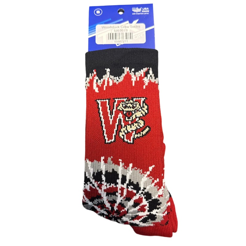 Woodstock Crew Socks