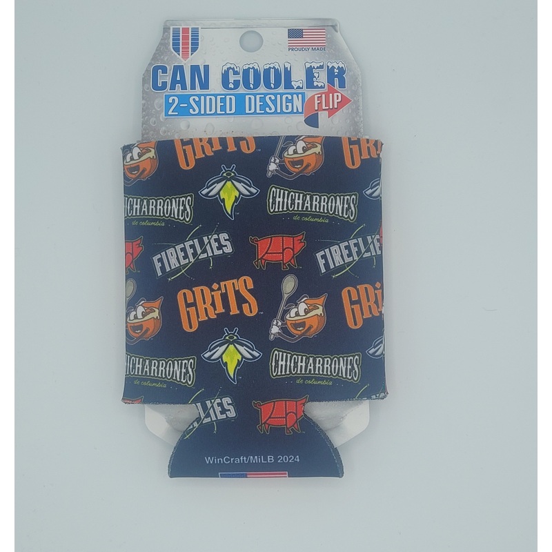 Fireflies Triple Logo Koozie