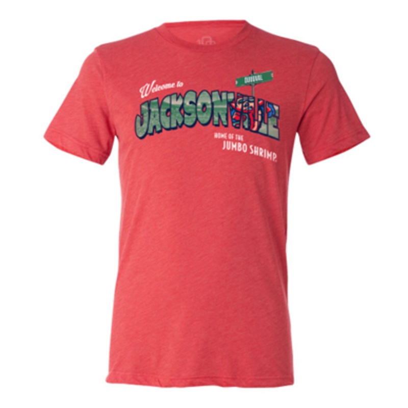 Jacksonville Jumbo Shrimp 108 Stitches Postcard Tee
