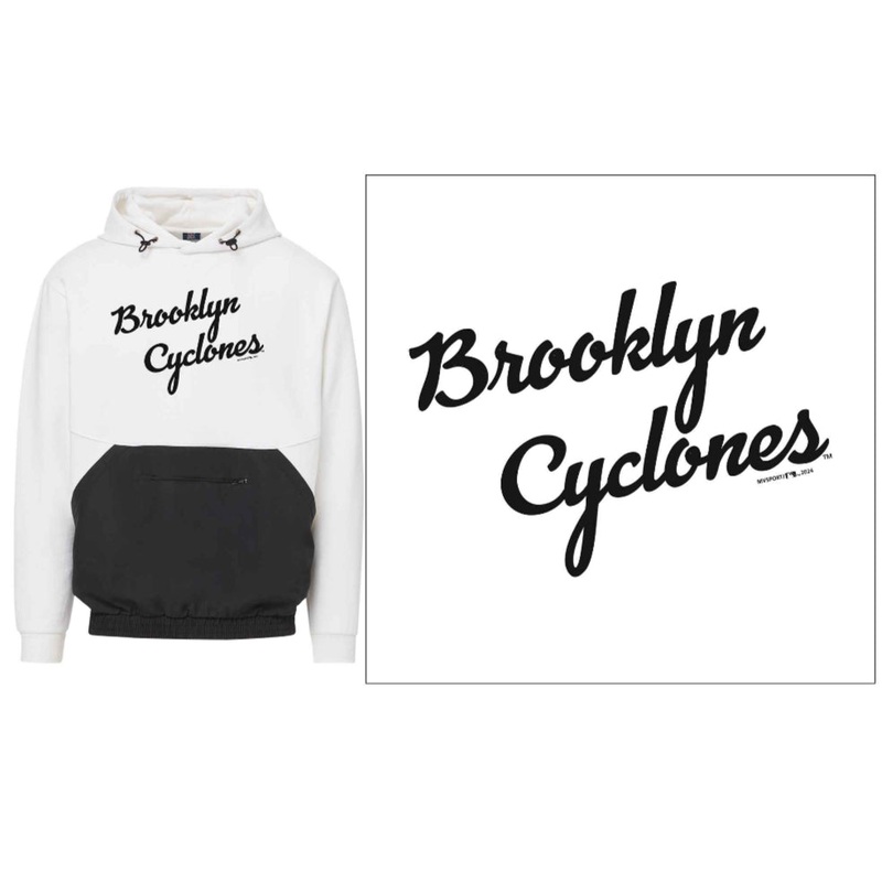 Brooklyn Cyclones Script Hood