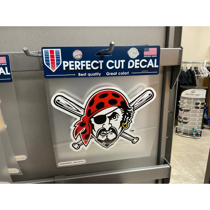 Pittsburgh Pirates Skull Static Decal