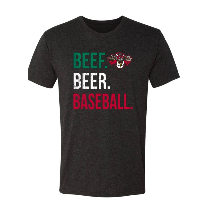 Beef, Beer, Baseball T-Shirt