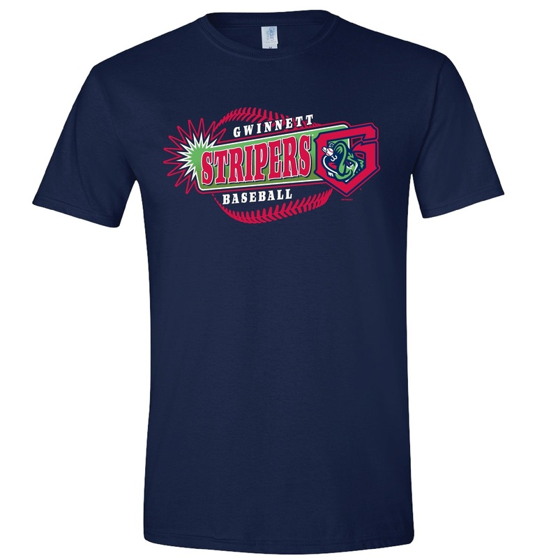 Gwinnett Stripers  Bimm Ridder Herren Tee – Navy