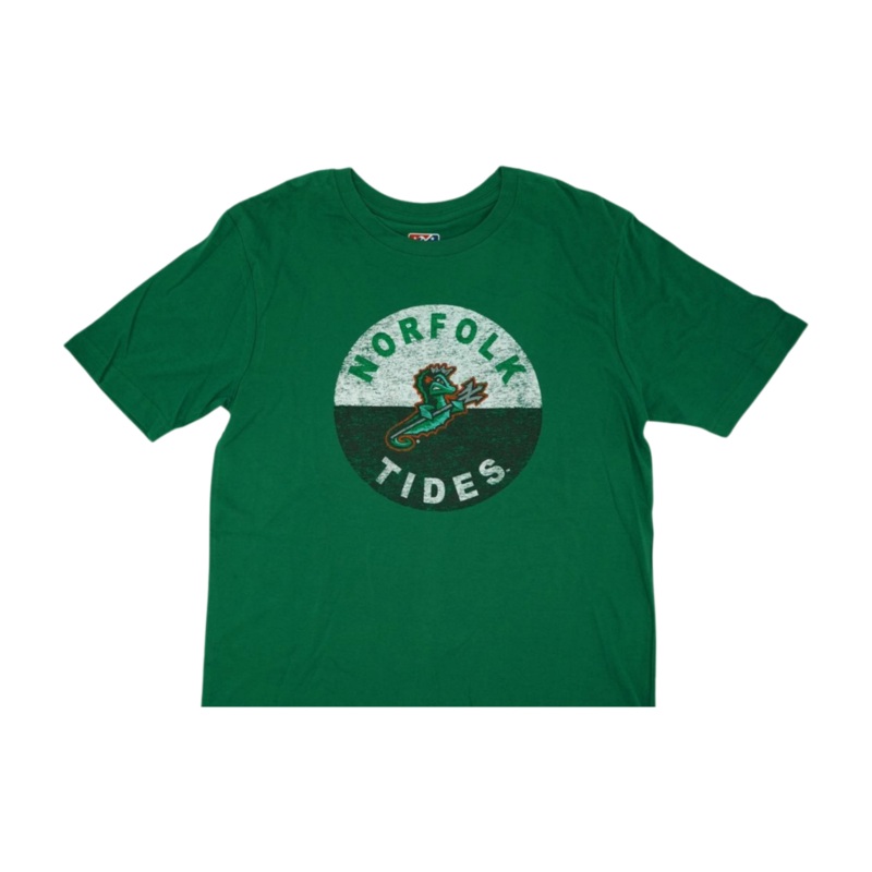 Norfolk Tides New Era Circle Logo T-Shirt