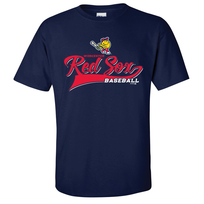 Worcester Red Sox Navy Youth Flagship Tee