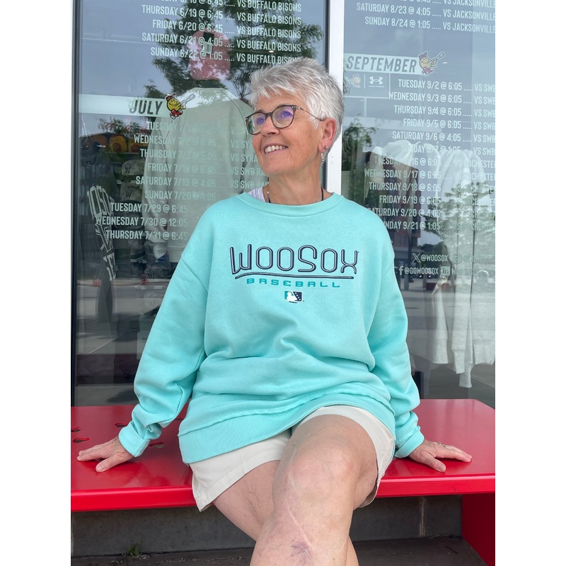 Worcester Red Sox Women’s Hitchcock Crewneck