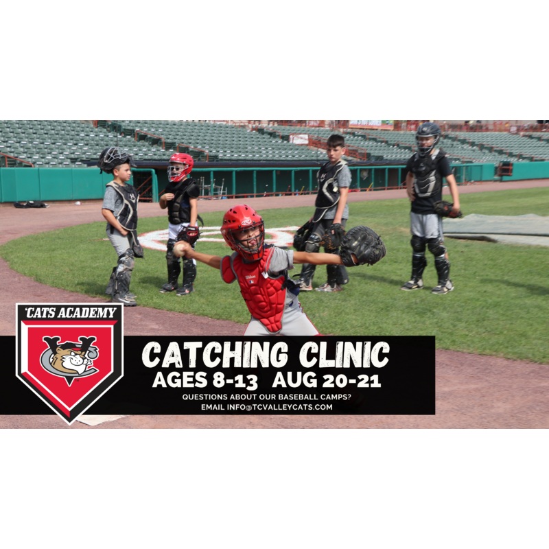 2025 Catching Clinic – August 20-21, 2025 (Ages 8-13)
