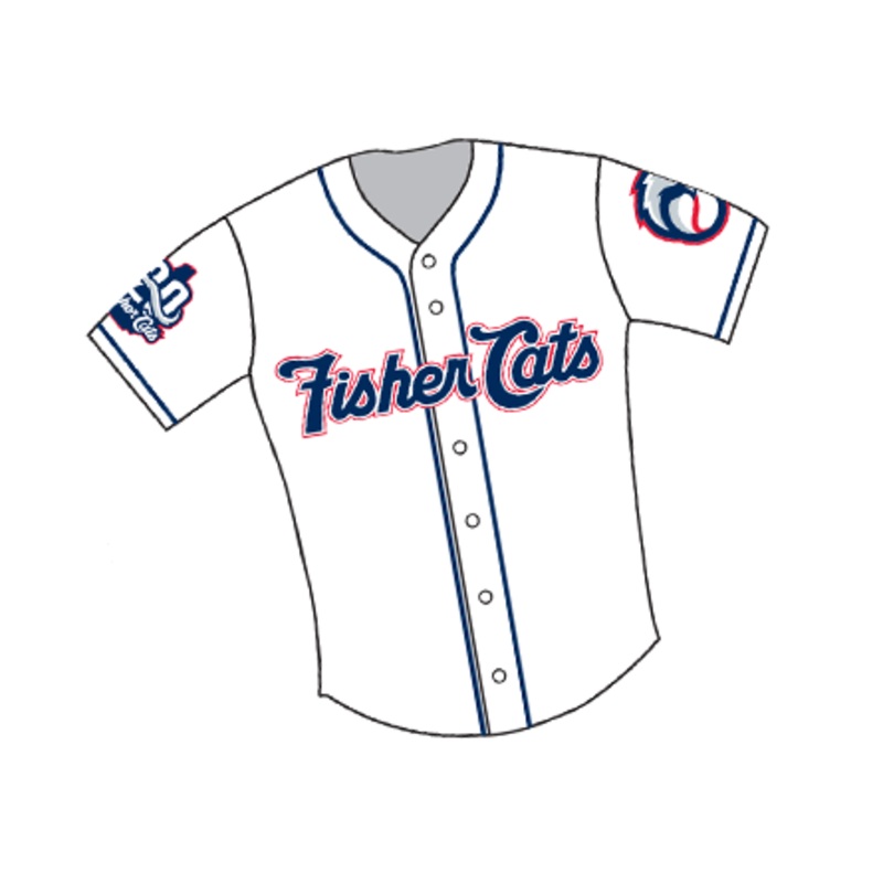 20th anniversary home Game used jersey