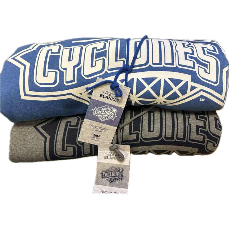 Brooklyn Cyclones Sweatshirt Blanket