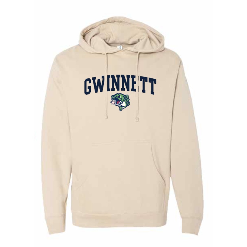 Gwinnett Stripers Soft as a Grape Sandstone Hoodie