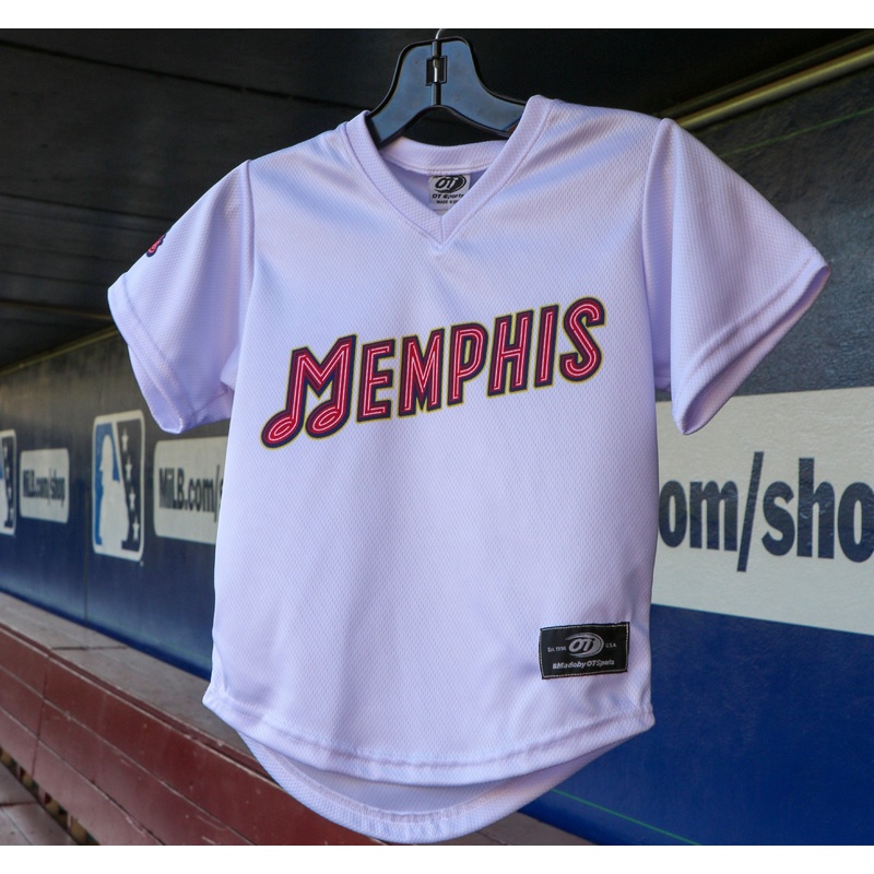 Memphis Redbirds Toddler Home Jersey
